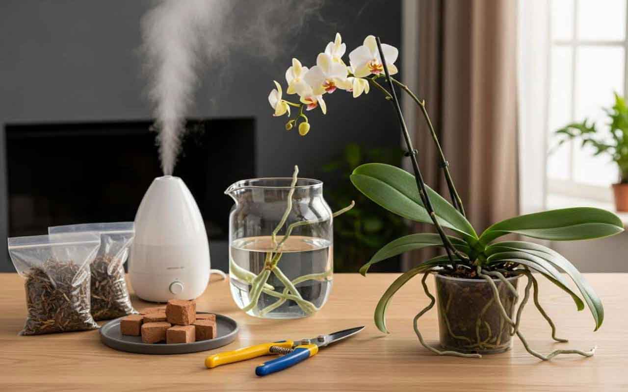 orchidee feuilles molles solution