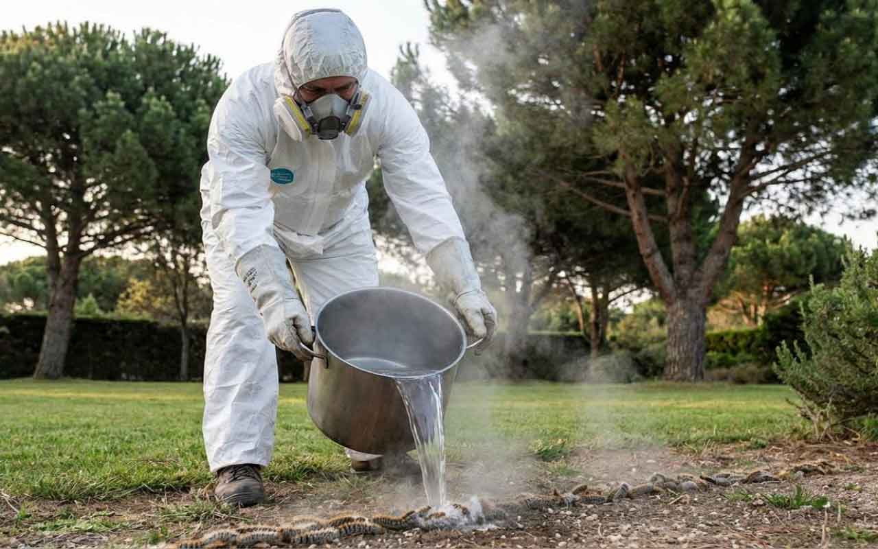 tuer les chenilles processionnaires