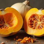 Comparaison entre une butternut comestible et une butternut toxique, illustrant l'importance du goût.