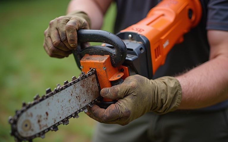 Illustration réaliste sur reglage carburateur taille haie stihl hs 45